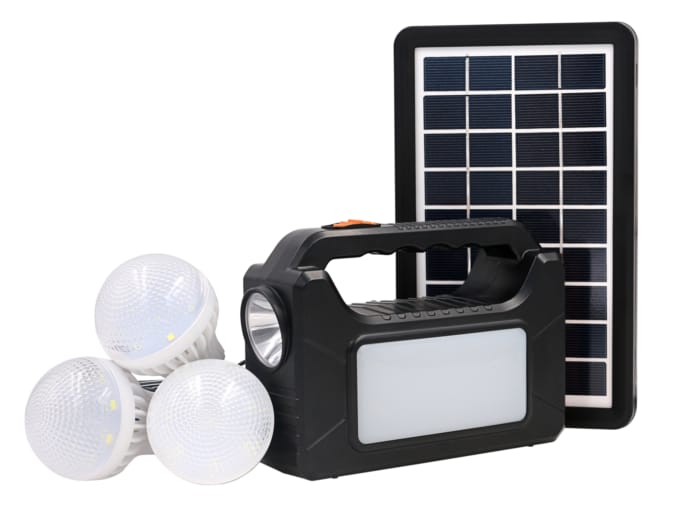 Restocked home solar lighting system