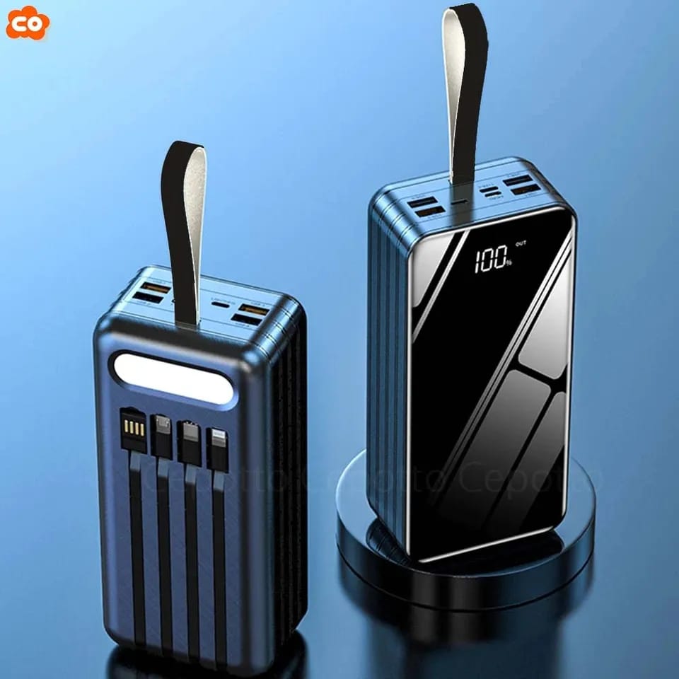 Original high quality power bank with cables attached