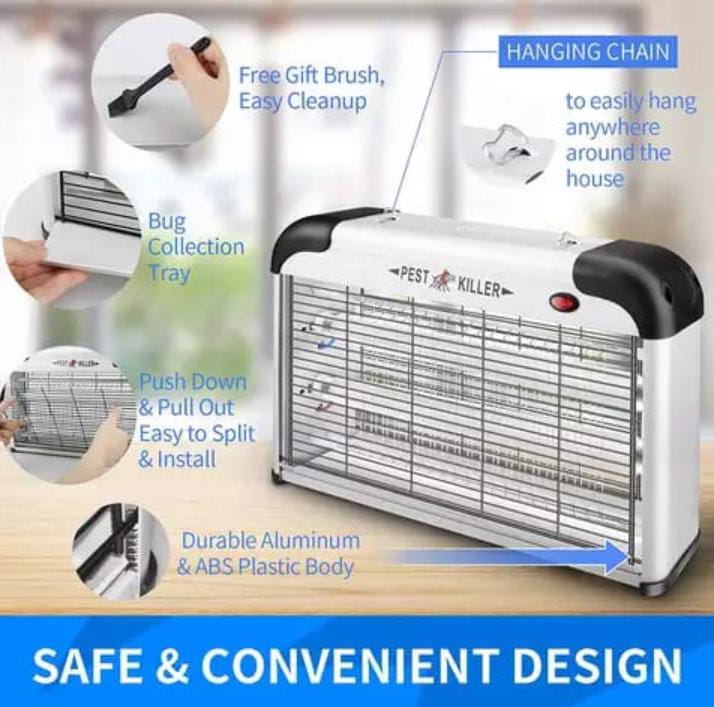 LED UV-A Electric Insect Killer Lamp