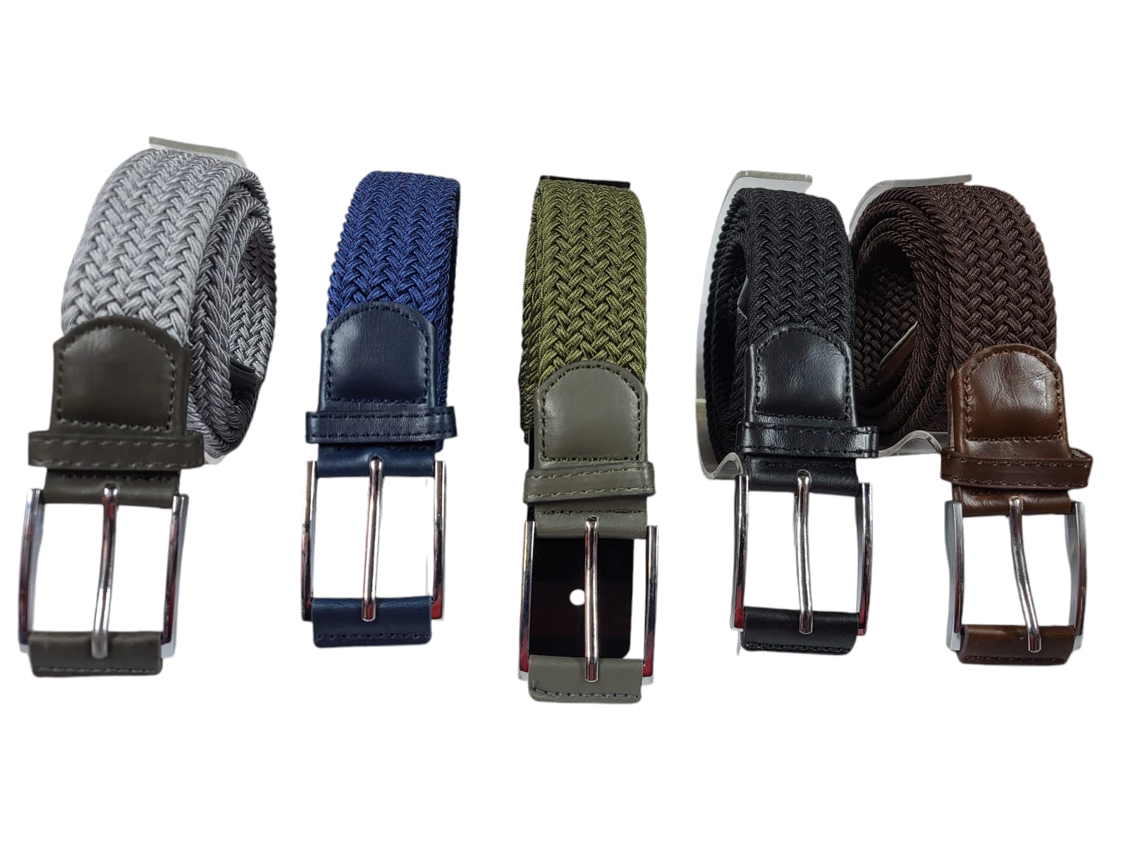 Canvas elastic woven belt