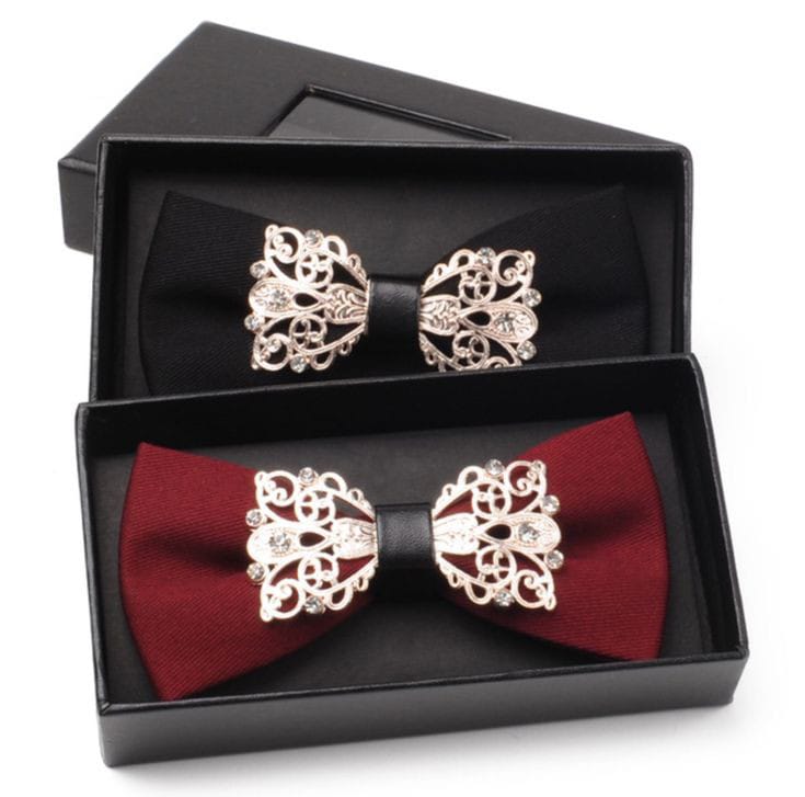 Fashion 3pcs plain color Bow Tie