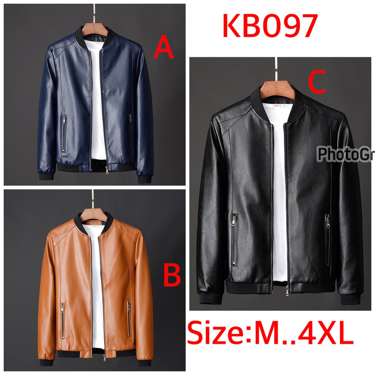 Leather jacket 