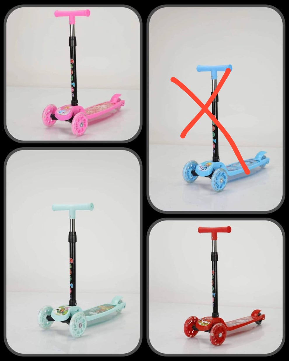 Kid's Foldable And Adjustable Scooter*