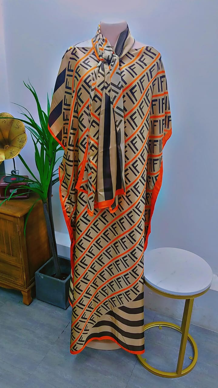 Fashion women silk deras 